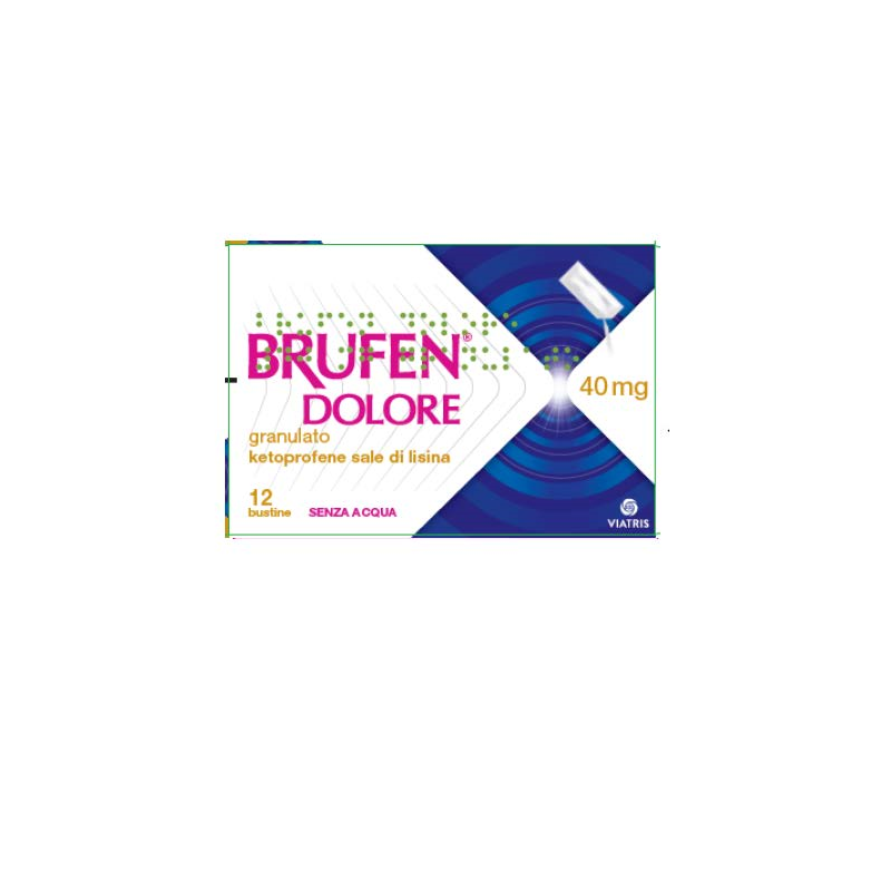 Brufen dolore 40 mg granulato