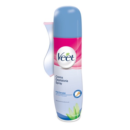 Veet crema spray p sens 150ml