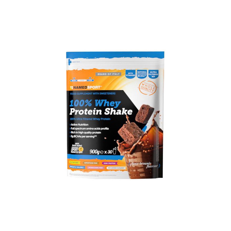 100% whey prot shake choco bro