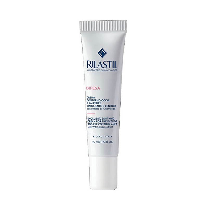 Rilastil difesa crema contorno occhi e palpebre emolliente elenitiva 15 ml