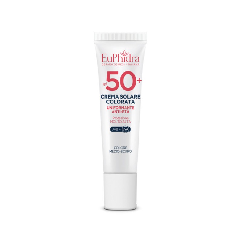 Euphidra kaleido crema colorata medio-scuro viso spf50+ 30 ml