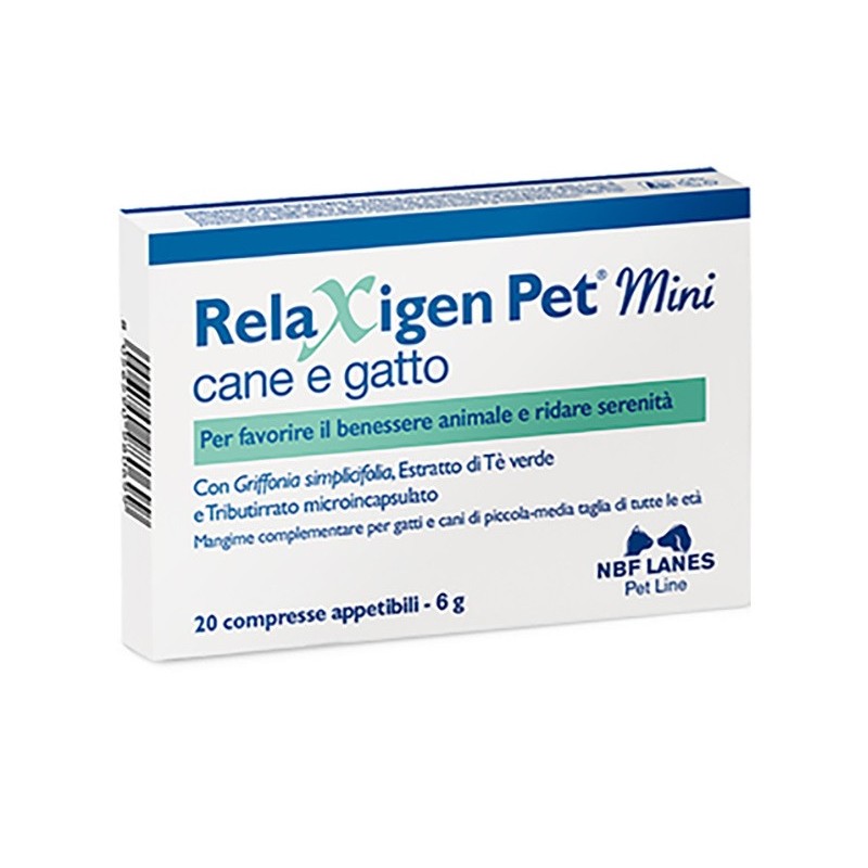 Relaxigen pet mini 20 compresse