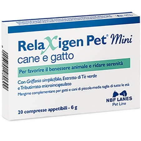 Relaxigen pet mini 20 compresse