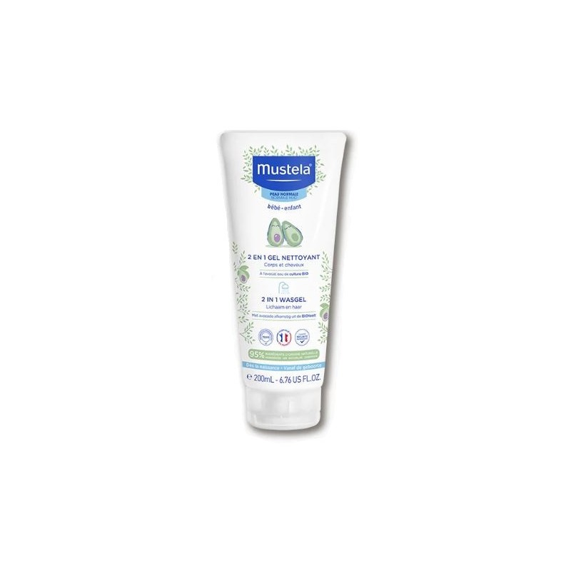 Mustela gel 2 in 1 200ml 2020