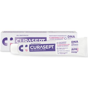 Curasept gel dentif ads dna ri