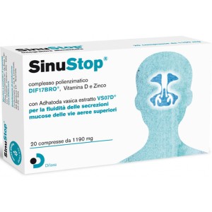 Sinustop 20 compresse 1190 mg