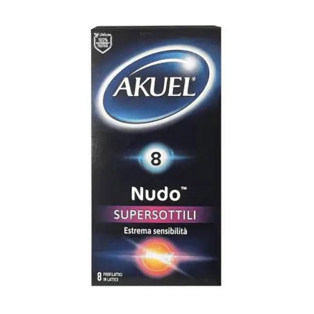 Akuel nudo supersottile 8pz Akuel nudo supersottile 8pz
