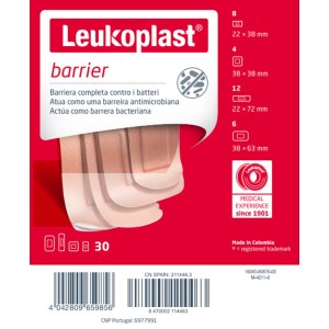 Leukoplast barrier 30pz assort