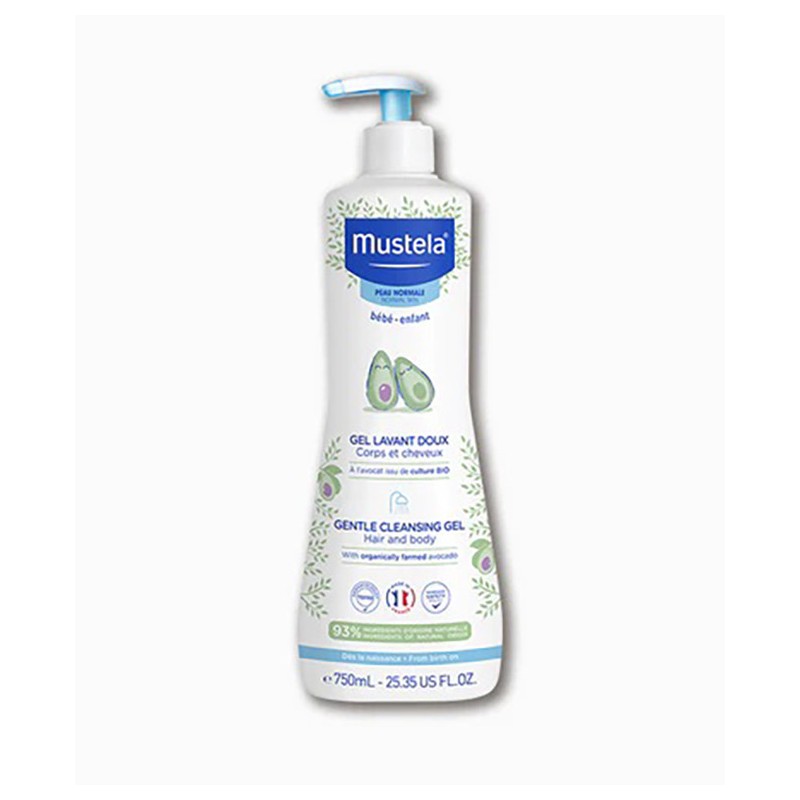 Mustela deterg del 750ml 2020