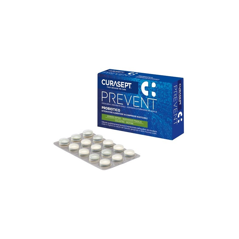 Curasept prevent probioti14 compresse