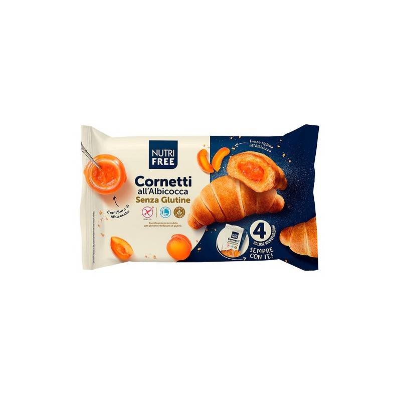 Nutrifree cornetti alb 4x60g