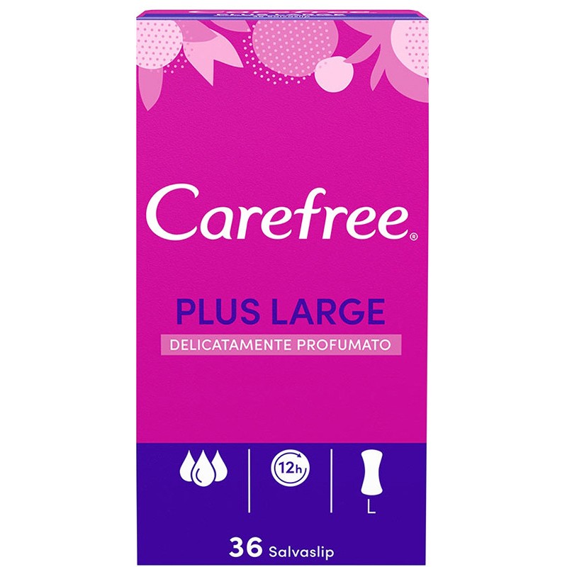 Carefree maxi salvaslip 36pz