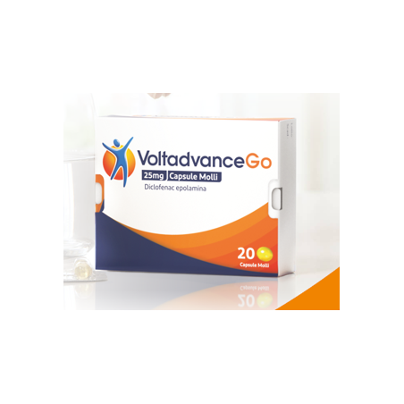 Voltadvancego 20 capsule molli 25 mg