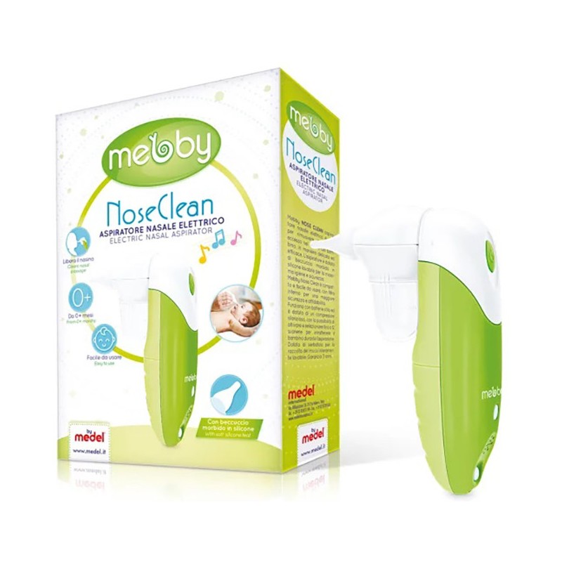 Mebby nose clean aspiratore nasale elettrico 1 pezzo Mebby nose clean aspiratore nasale elettrico 1 pezzo