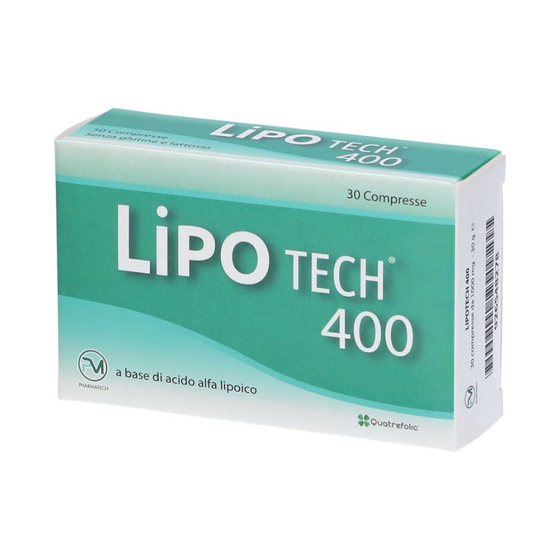 Lipotech 400 30 compresse Lipotech 400 30 compresse