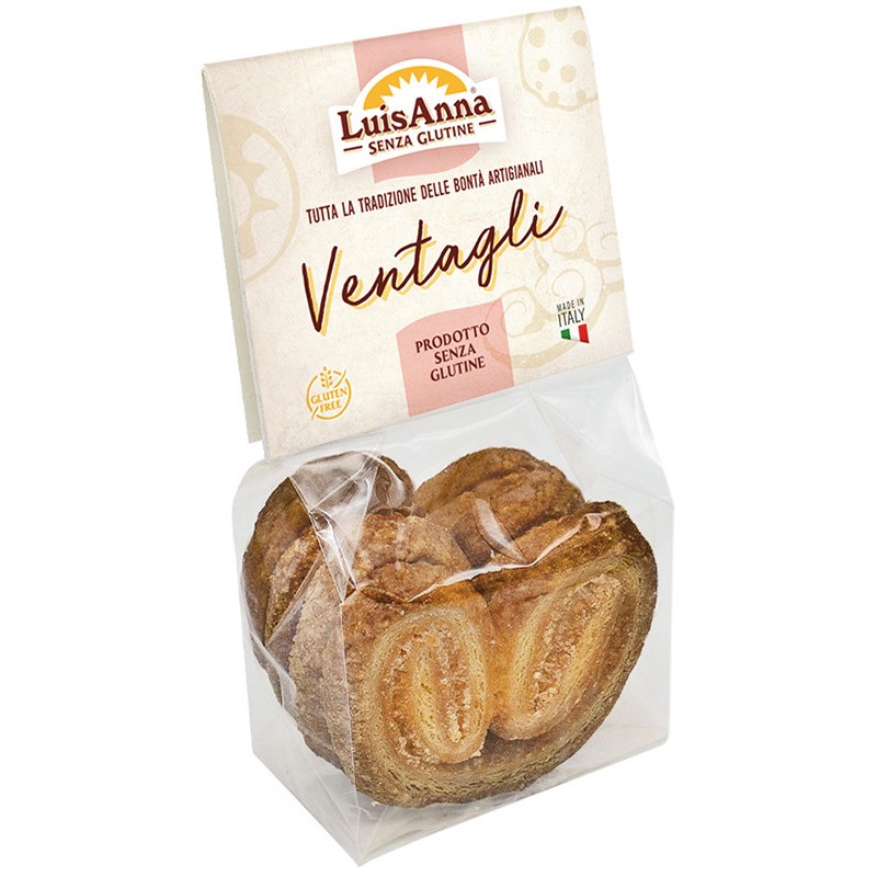 Biscotti sfoglia ventagli 130g