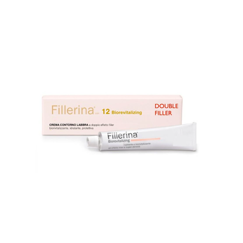 Fillerina 12 double filler mito biorevitalizing -lip contourcream grado 5-bio-tubo 15 ml Fillerina 12 double filler mito biorevitalizing -lip contourcream grado 5-bio-tubo 15 ml