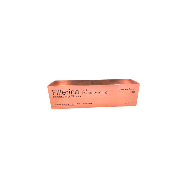 Fillerina 12 double filler mito labbra e bocca gel biorevitalizing grado 4 bio dispenser lip massage tip 7 ml Fillerina 12 double filler mito labbra e bocca gel biorevitalizing grado 4 bio dispenser lip massage tip 7 ml