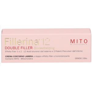 Fillerina 12 double filler mito biorevitalizing -lip contourcream grado 3-bio-tubo 15 ml
