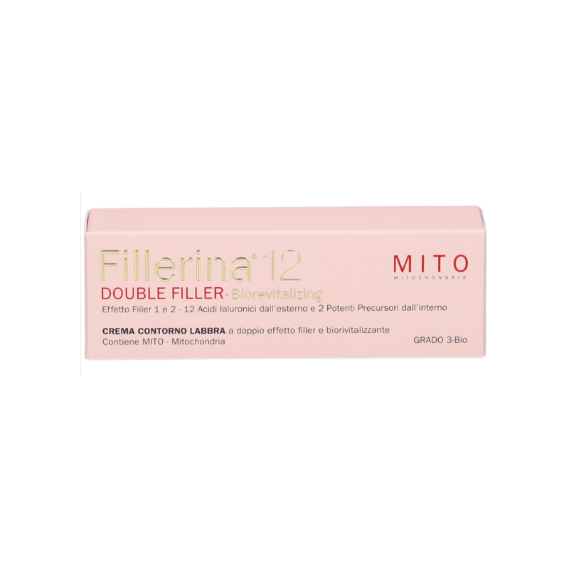 Fillerina 12 double filler mito biorevitalizing -lip contourcream grado 3-bio-tubo 15 ml Fillerina 12 double filler mito biorevitalizing -lip contourcream grado 3-bio-tubo 15 ml