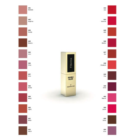 Fillerina double filler creamy lipstick 415 judy 3,5 ml Fillerina double filler creamy lipstick 415 judy 3,5 ml