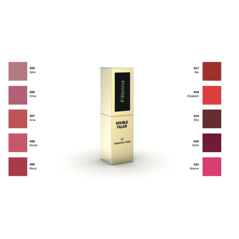 Fillerina double filler creamy lipstick 415 judy 3,5 ml Fillerina double filler creamy lipstick 415 judy 3,5 ml