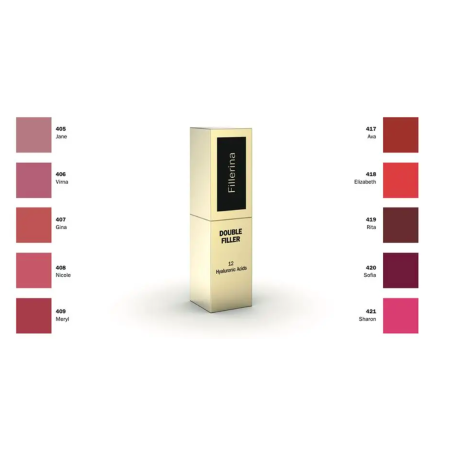 Fillerina double filler creamy lipstick 415 judy 3,5 ml Fillerina double filler creamy lipstick 415 judy 3,5 ml