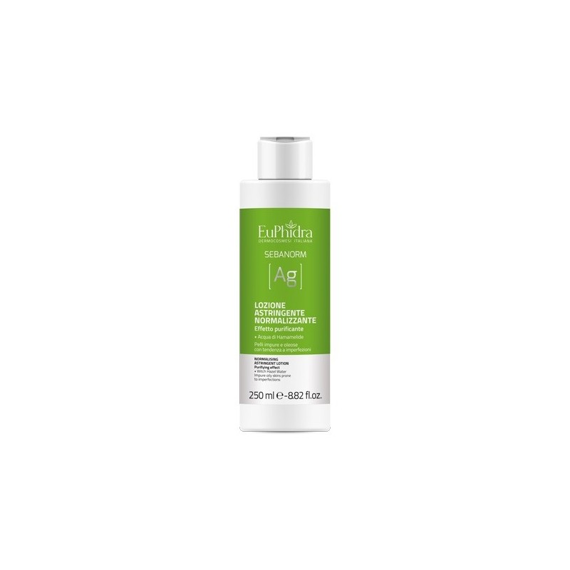 Euphidra sebanorm ag lozione astringente 250 ml Euphidra sebanorm ag lozione astringente 250 ml