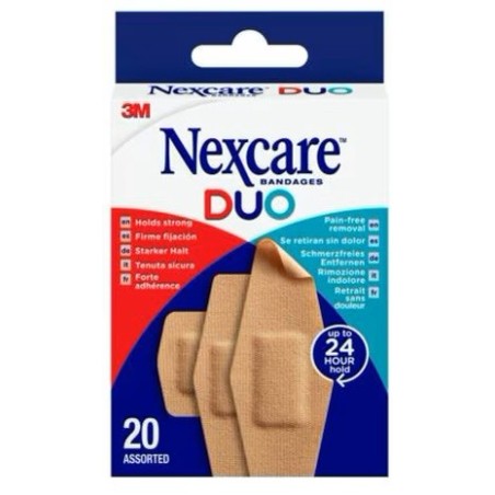Nexcare duo cer assort 20pz