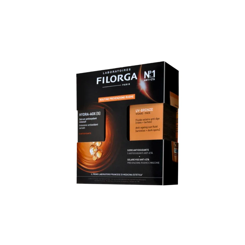 Filorga cofanetto hydra aox+uv