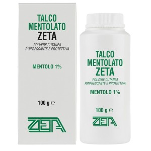 Talco mentolato zeta 100g