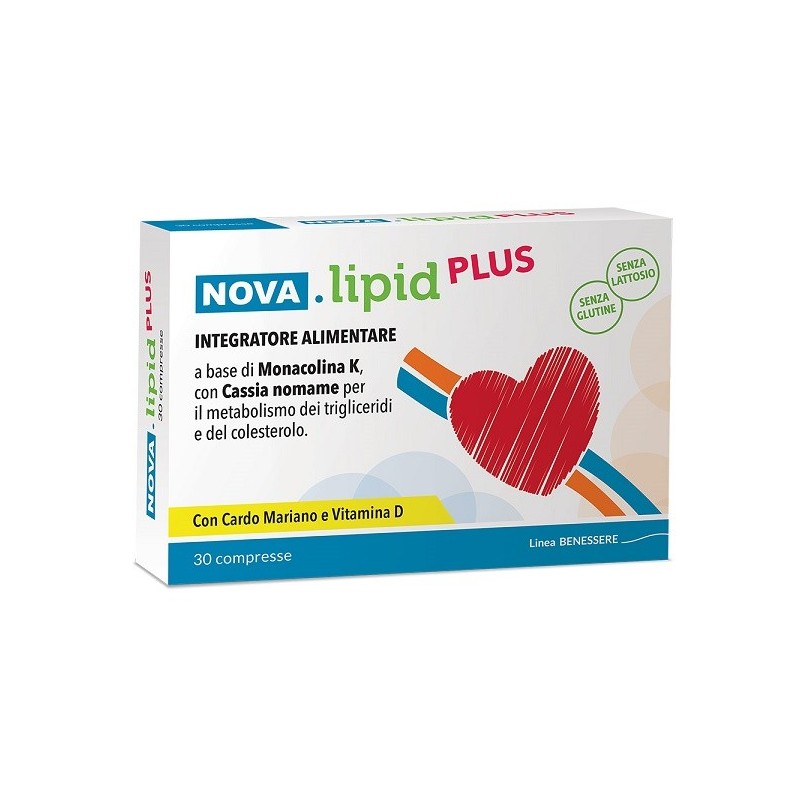 Nova lipid plus 30 compresse Nova lipid plus 30 compresse