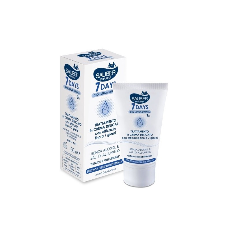 Sauber 7days crema 7 gg 30ml