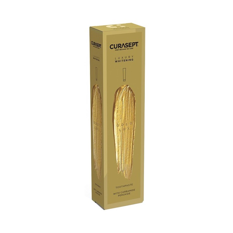 Curasept gold luxury whitening dentifricio 75 ml