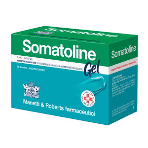 Somatoline gel 30 bustine 10 g 0,1% + 0,3%