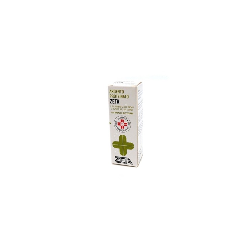 Argento proteinato (zeta farmaceutici) bb gocce orl 10 ml 0,5%
