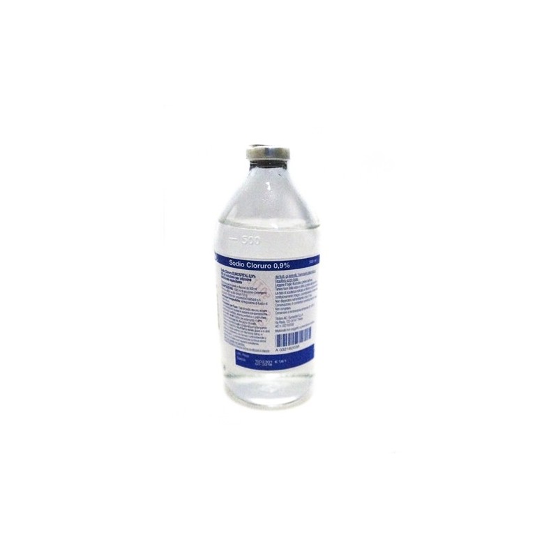 Sodio cloruro (eurospital) 1 flacone 500 ml 0,9%