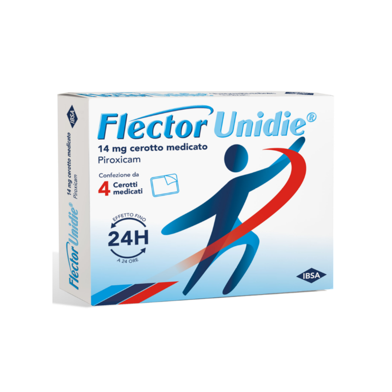Flector unidie 4 cerotti medicati 14 mg