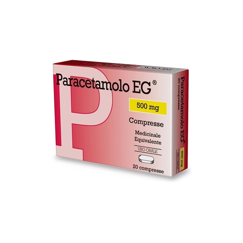 Paracetamolo (eg) 20 compresse 500 mg