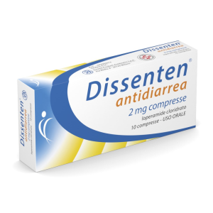 Dissenten antidiarrea 10 compresse 2 mg
