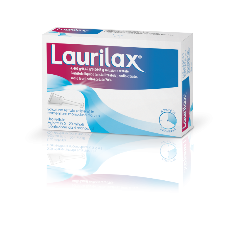 Stitilax 4 contenitori monod 5 ml soluz rett