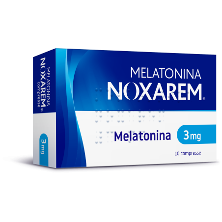 Melatonina noxarem 10 compresse 3 mg Melatonina noxarem 10 compresse 3 mg