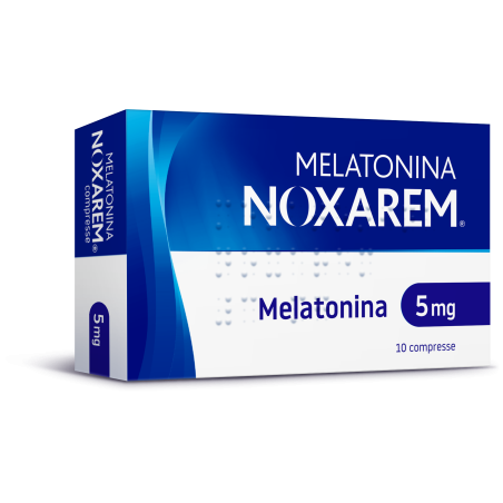 Melatonina noxarem 10 compresse 5 mg Melatonina noxarem 10 compresse 5 mg