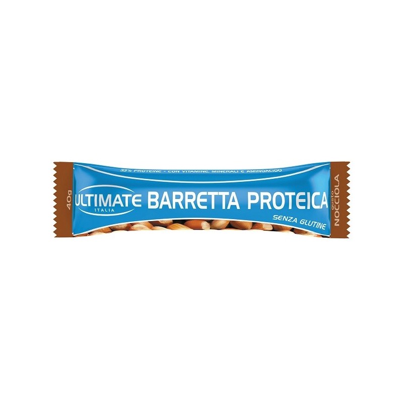 Ultimate barretta proteica nocciola 40 g 1 pezzo