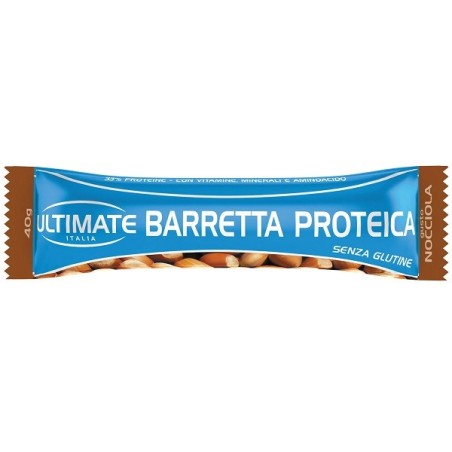 Ultimate barretta proteica nocciola 40 g 1 pezzo