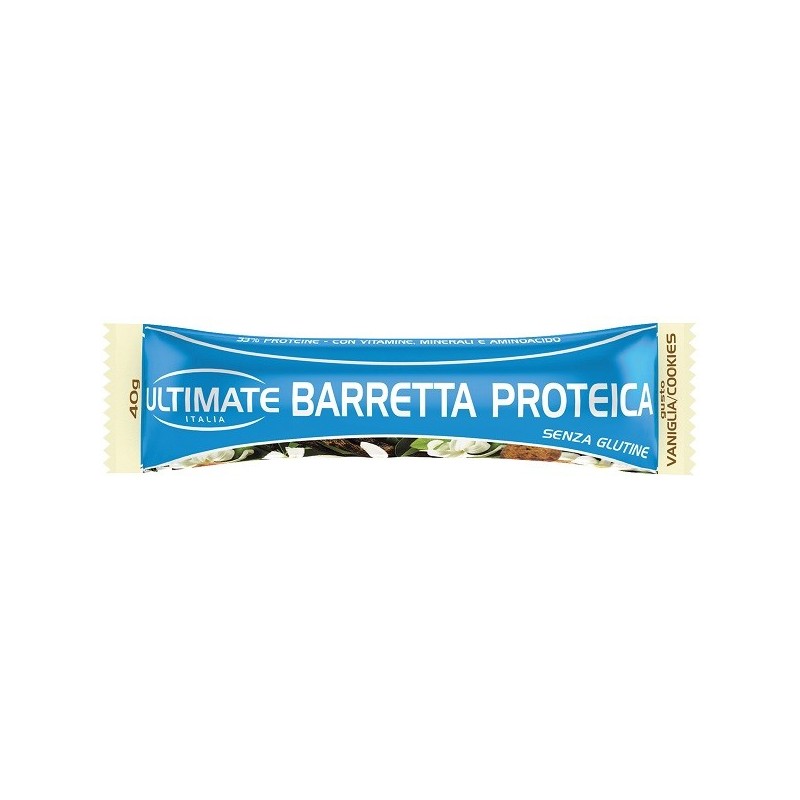 Ultimate barretta proteica vaniglia/cookie 40 g