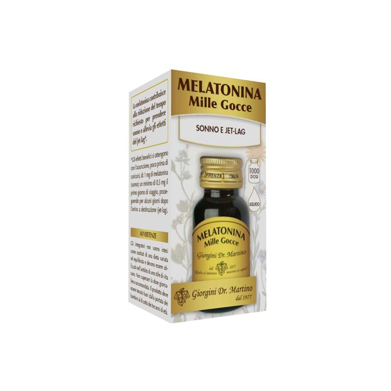 Melatonina mille gocce 30 ml Melatonina mille gocce 30 ml