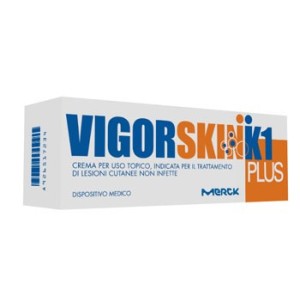 Vigorskin k1 plus crema per lesioni cutanee non infette 100ml