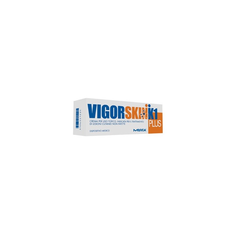 Vigorskin k1 plus crema per lesioni cutanee non infette 100ml