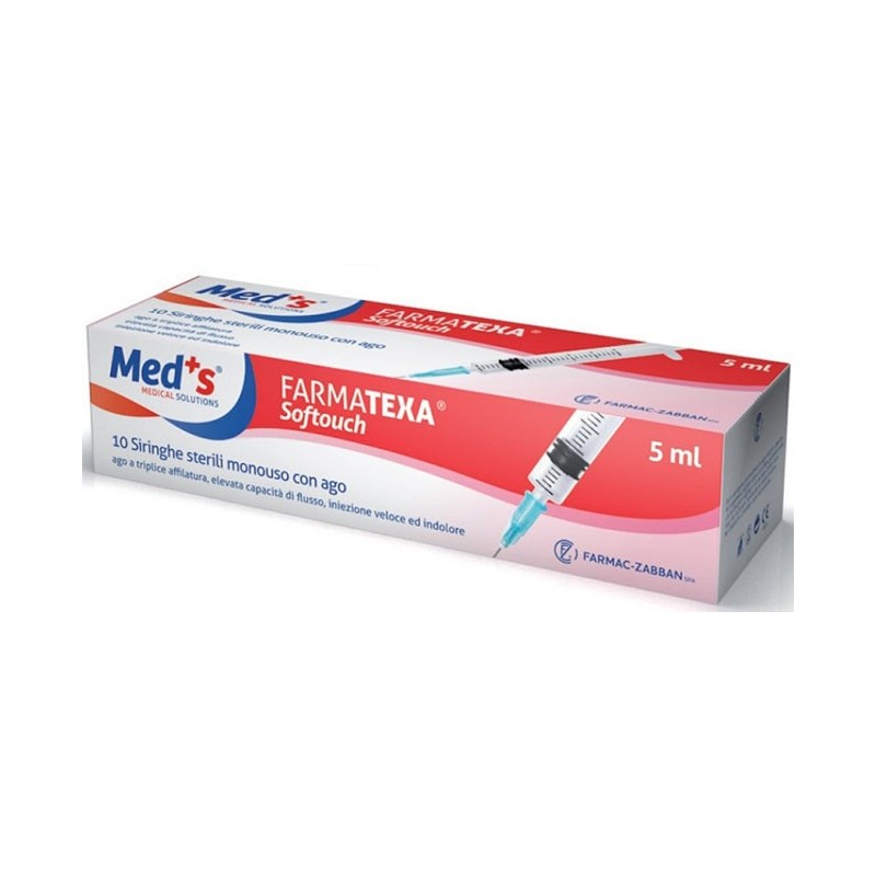 Siringa meds 5 ml 14 gauge 10 pezzi Siringa meds 5 ml 14 gauge 10 pezzi